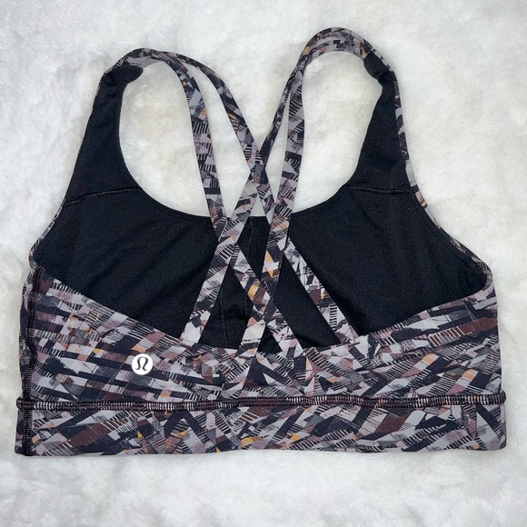 Lululemon 🍋 Energy Bra Medium Support, B–D Cup Size 6 - Picture 5 of 9